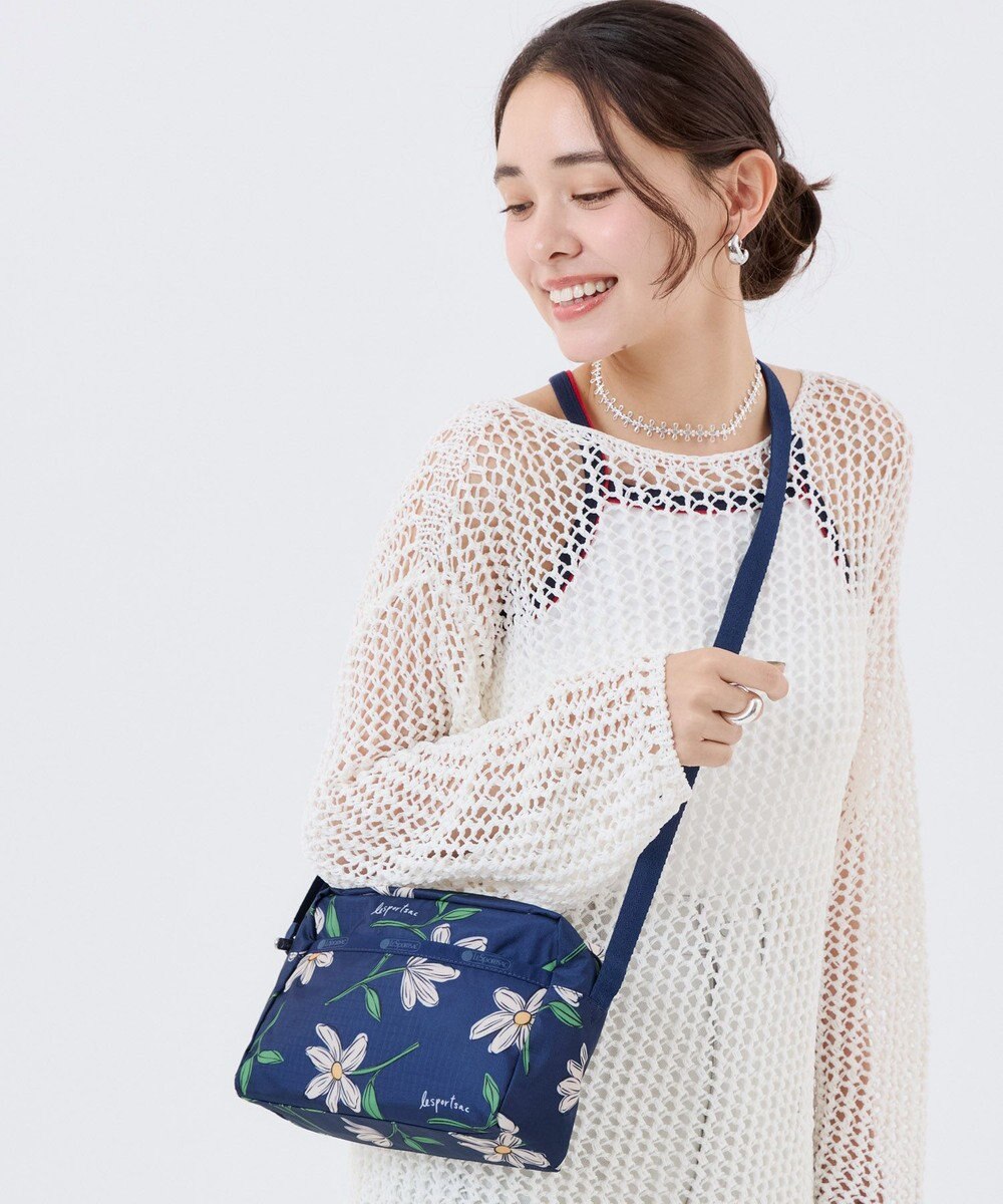 LeSportsac DANIELLA CROSSBODY/フローラルブルームズネイビー 