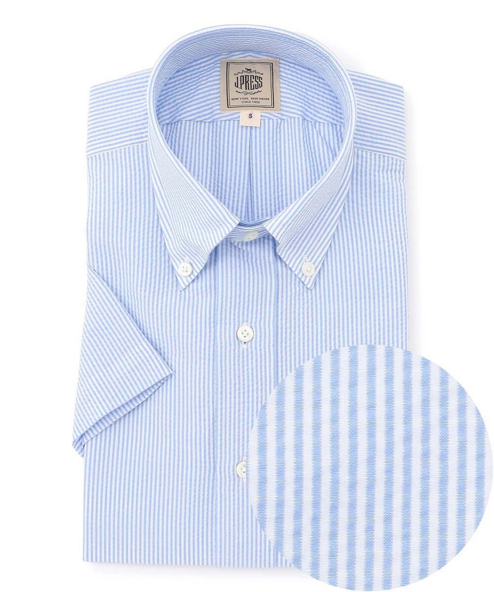 J.PRESS MEN 新色追加【 高通気性 / 軽量 / ノンアイロン / 撥水】【BEAT HEAT SYSTEM】半袖シャツ / B.D. 