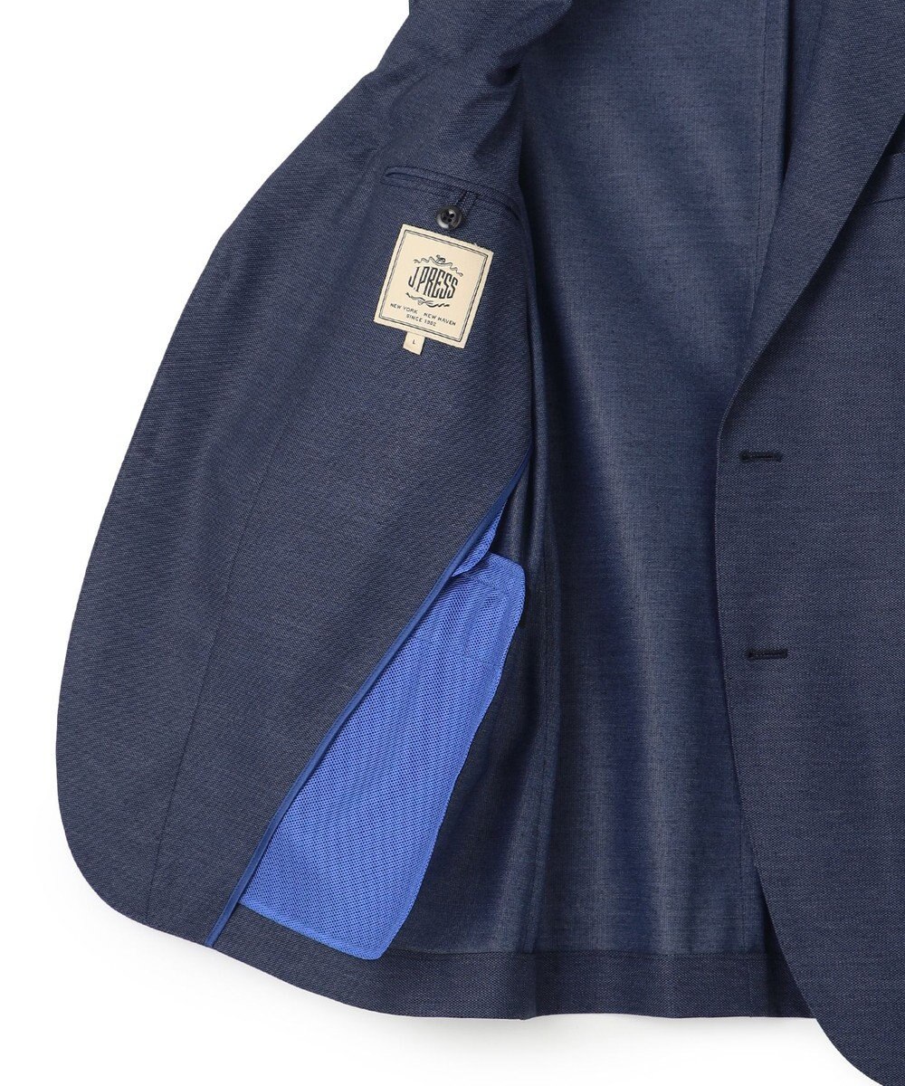 J.PRESS MEN プールに浮いているような快適な着心地【ストレッチ / 洗える / 吸水速乾/ 接触冷感】【J.PRESS-POOL WOOL】ジャージーセットアップ ジャケット 