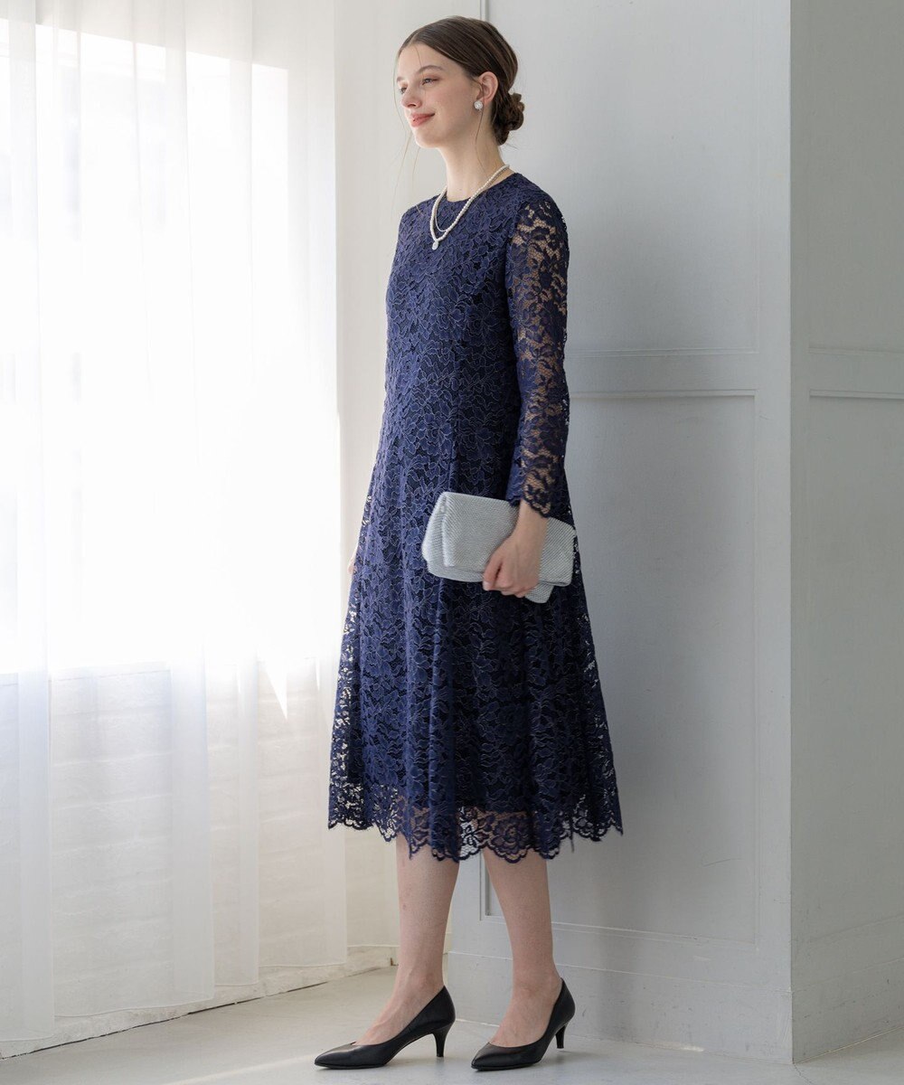 23区 【APPLAUDIR】シャイニーレース ドレス 