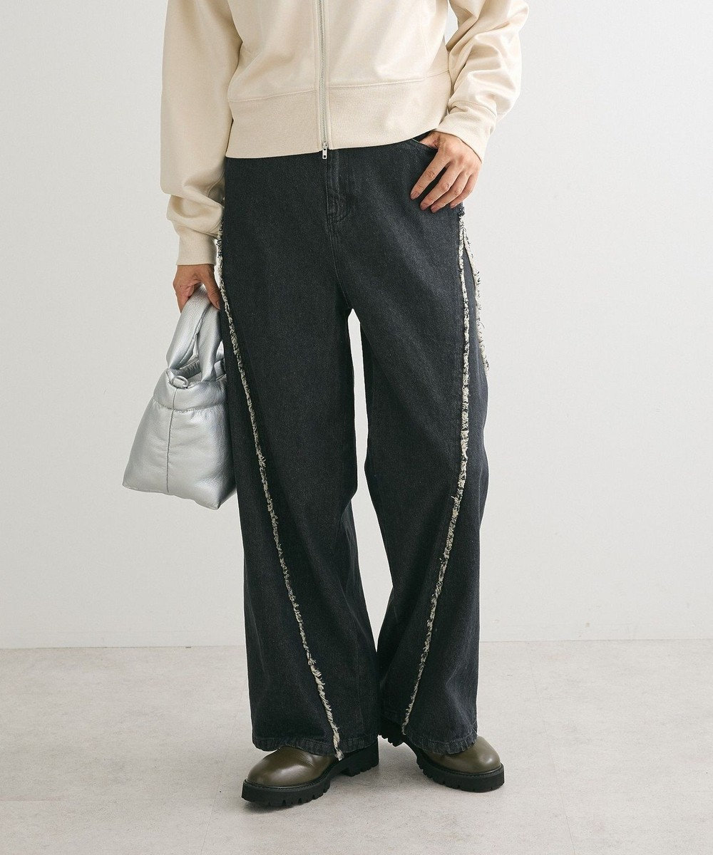 Green Parks ・ＤＯＵＢＬＥ　ＦＬＡＧＳ　サイドキリカエデニム 