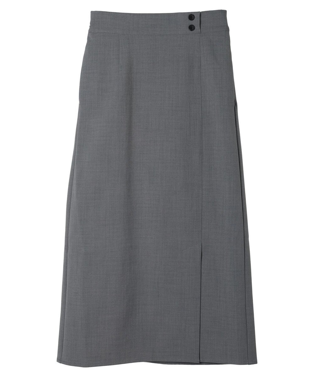 Green Parks 接触冷感　きれいシルエットＩラインスカート 