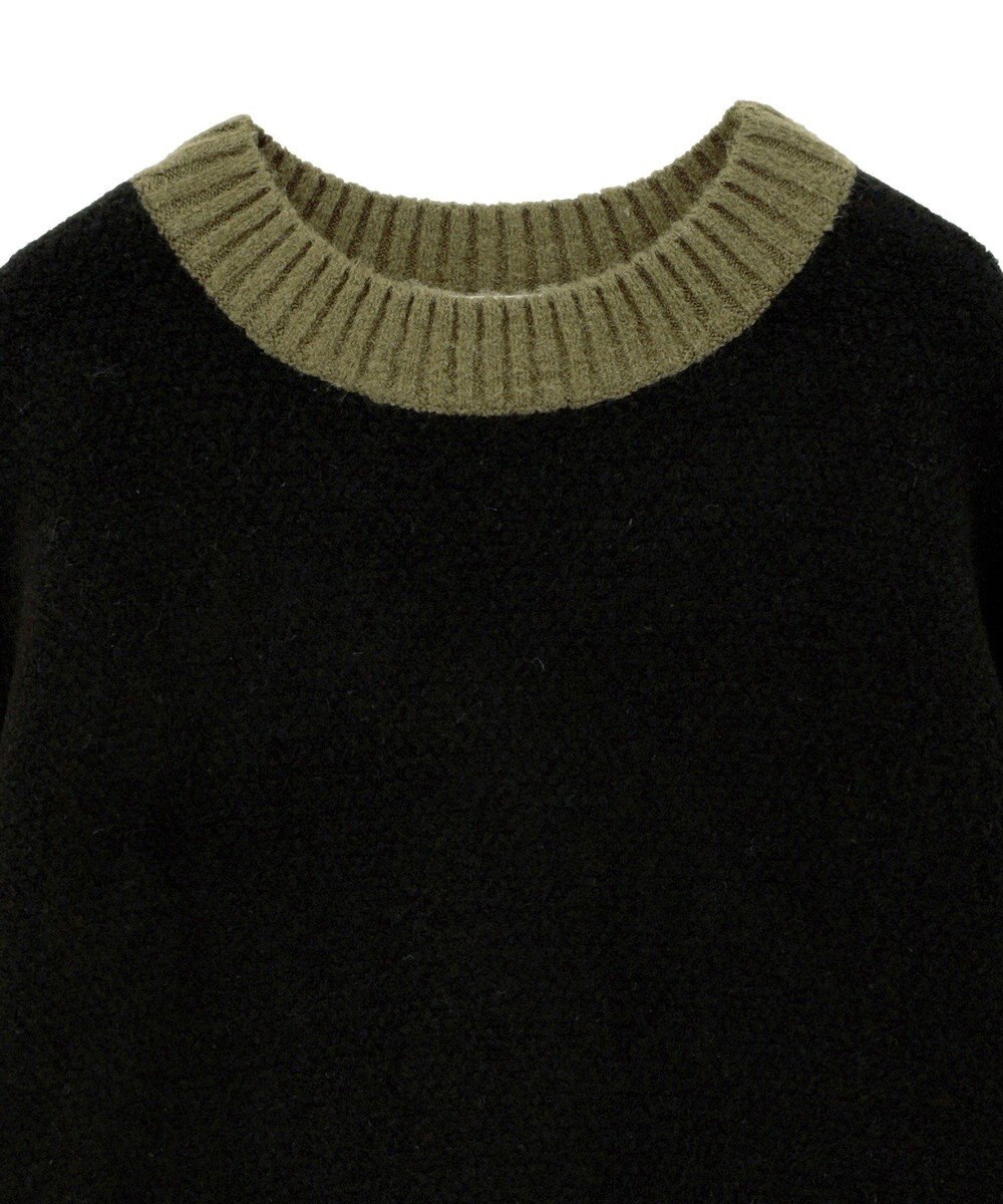 AMERICAN HOLIC バイカラーニットプルオーバー【WEB限定カラー有り】 