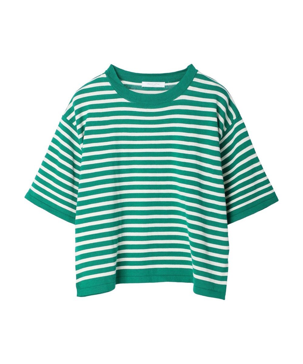 Green Parks 洗えるニットＴシャツ 