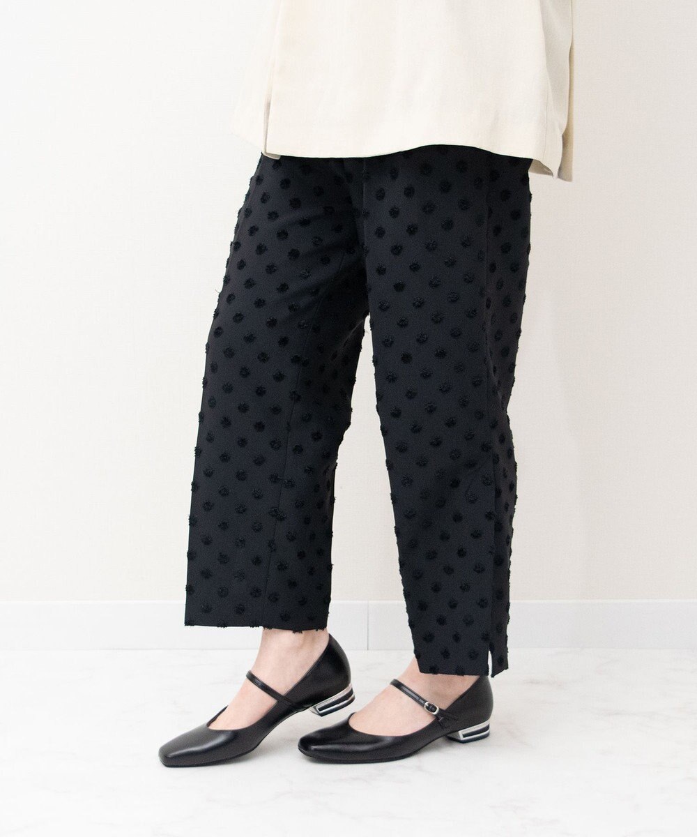 Bridget Birkin 【PARADIS COULEUR】スクエアトウビジューレーンパンプス 