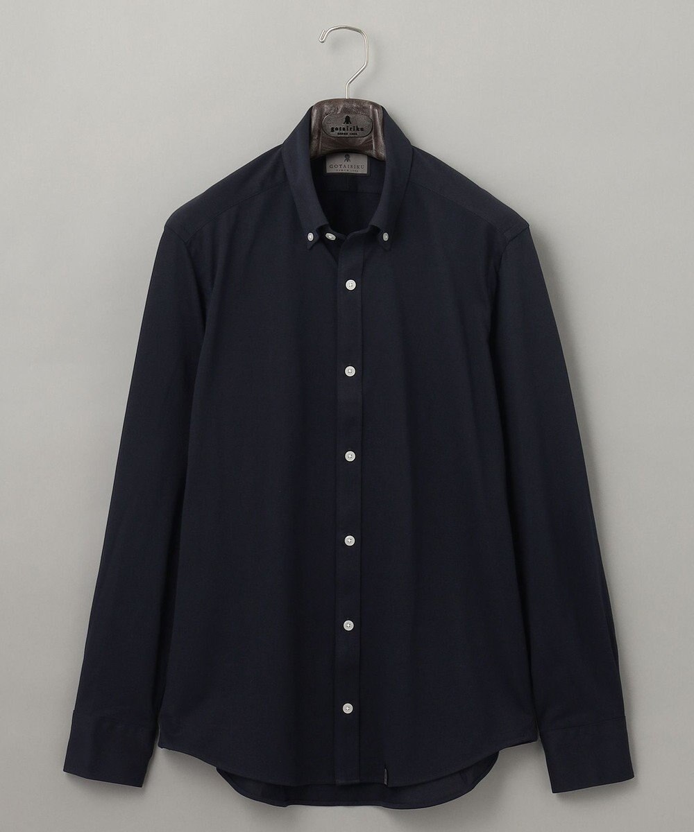 GOTAIRIKU 【吸水速乾】クールマックス鹿の子 ビズシャツ_ボタンダウン 