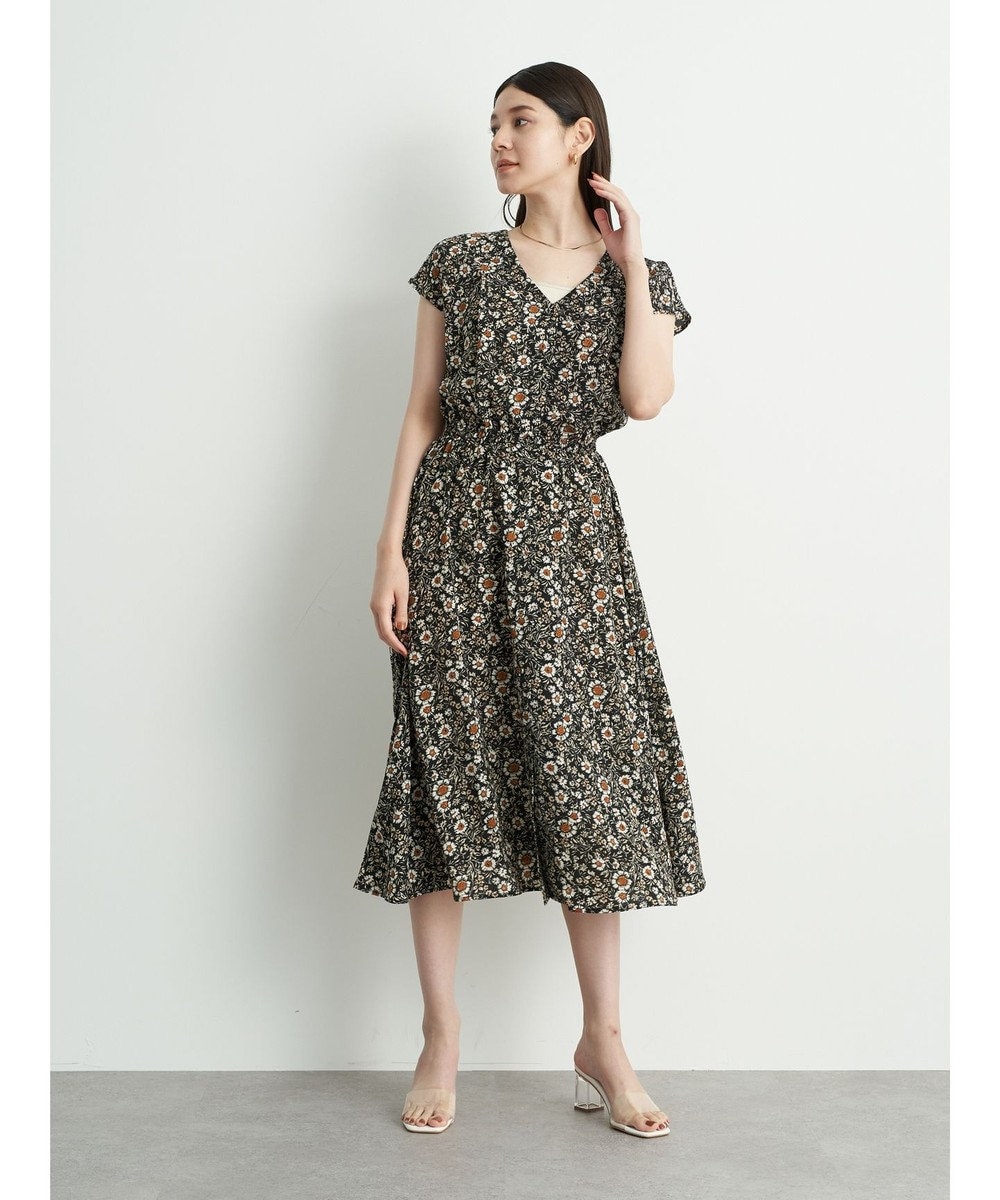 レトロ花柄ワンピース Yecca Vecca ファッション通販 公式通販 オンワード クローゼット