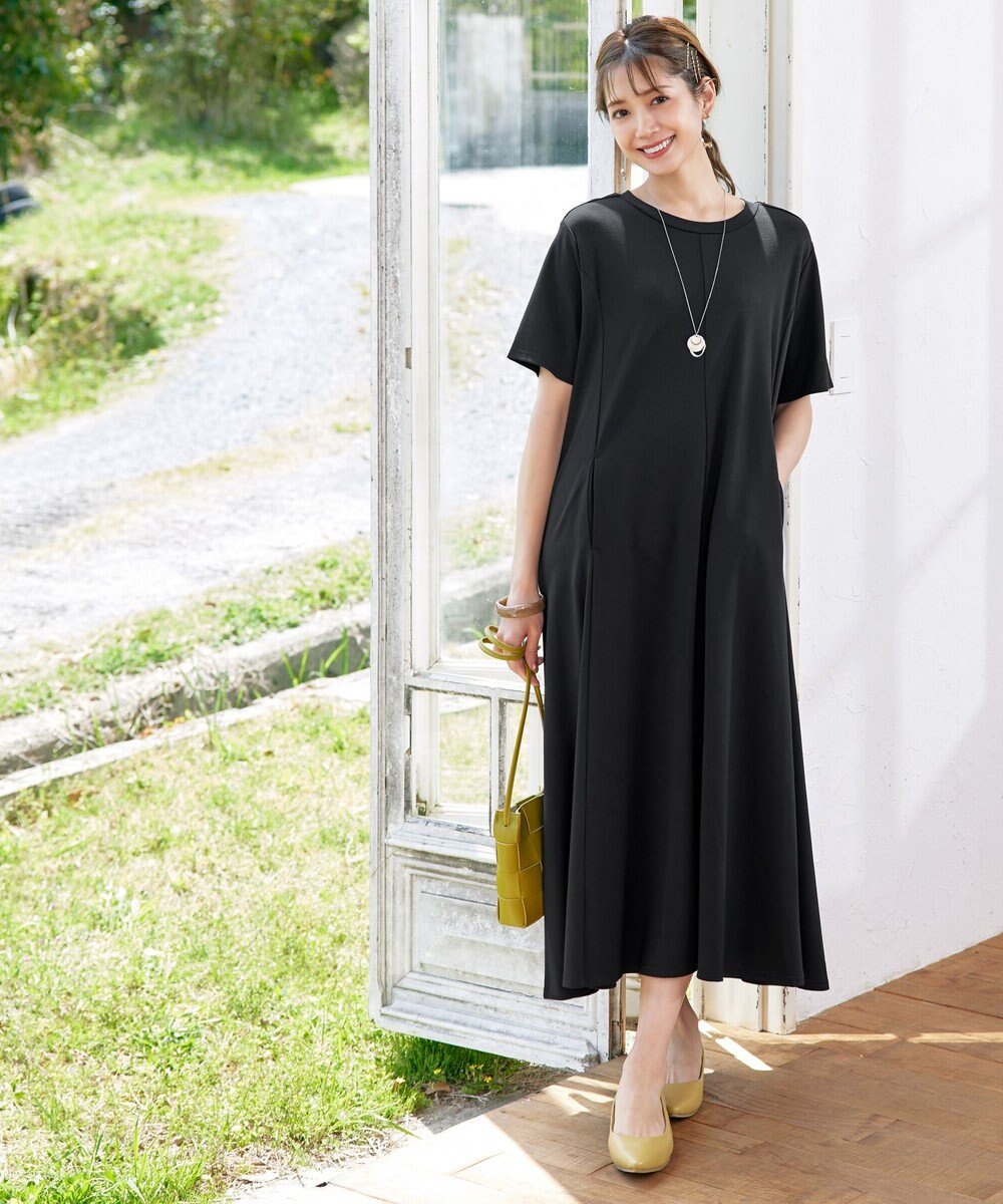 Tiaclasse 【洗える】カットソーワンピース 