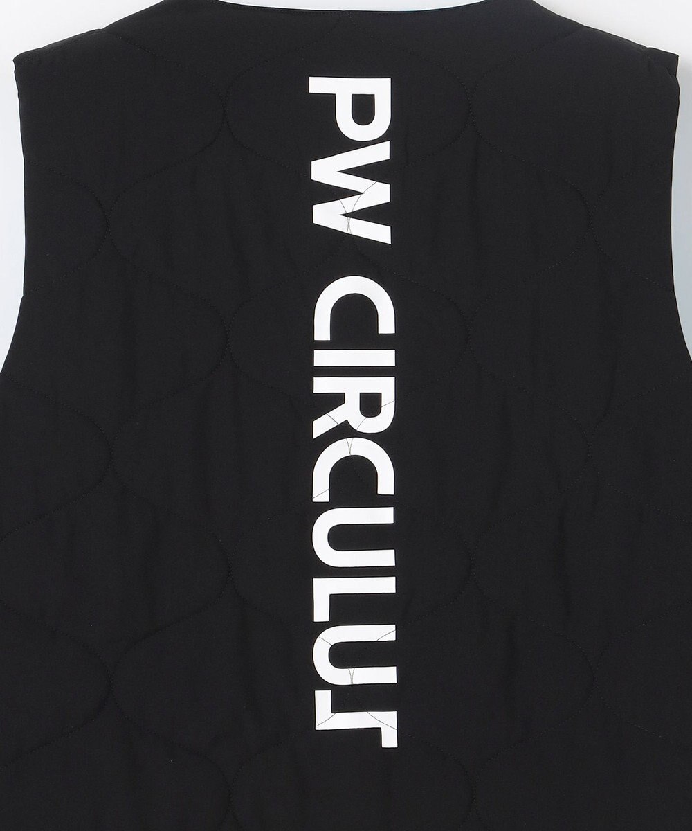 PW CIRCULUS 【撥水加工 / ストレッチ】【MEN】キルティング中綿インナーベスト ゴルフ 