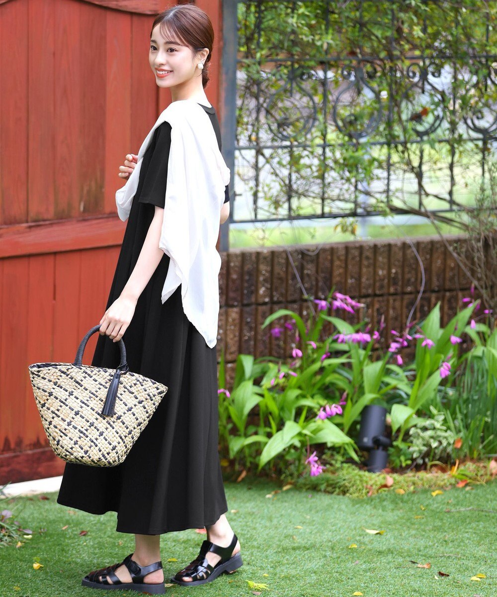 Tiaclasse 【洗える】カットソーワンピース 