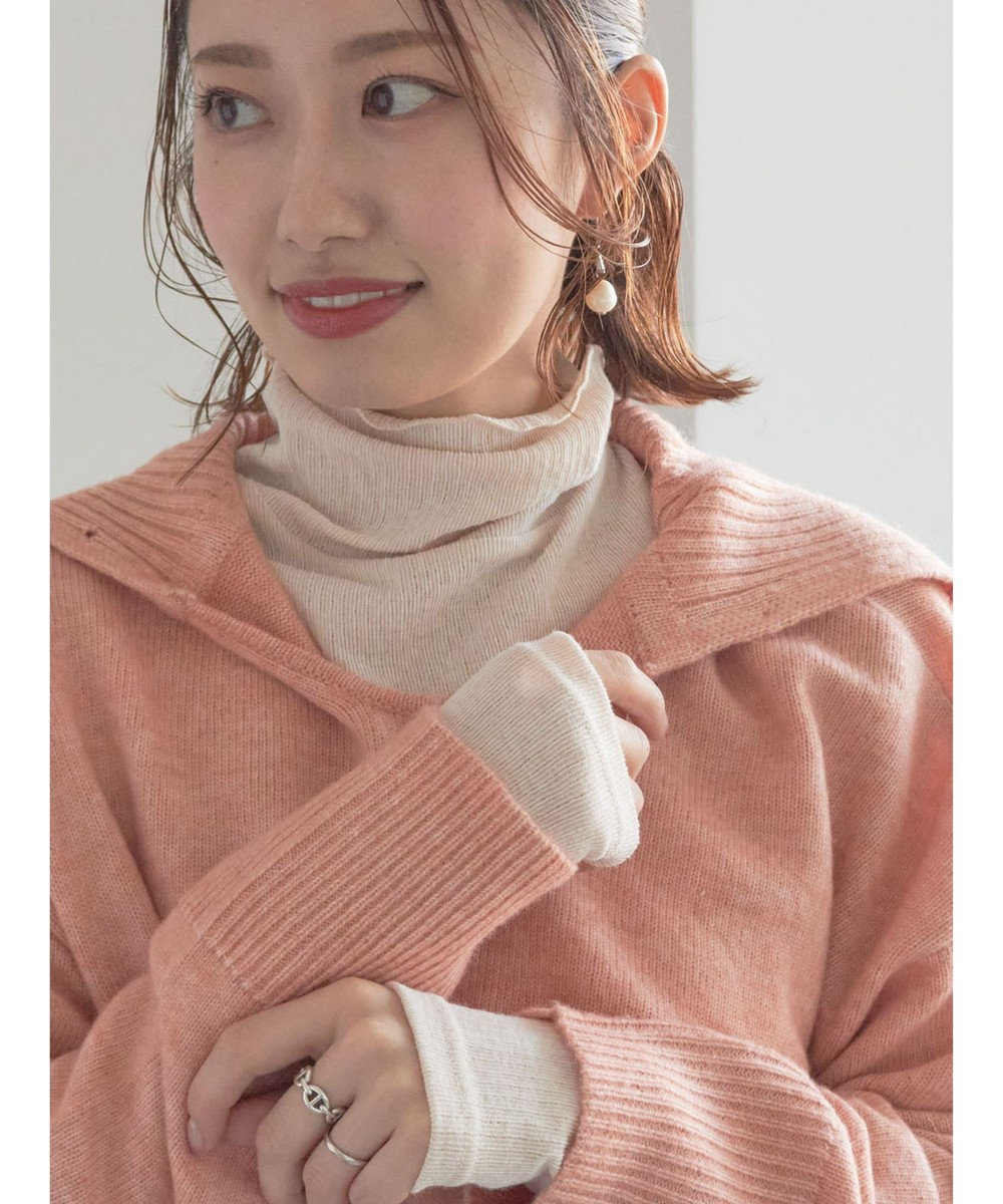 Te chichi 【宮本茉由着用】カラータートルインナー 