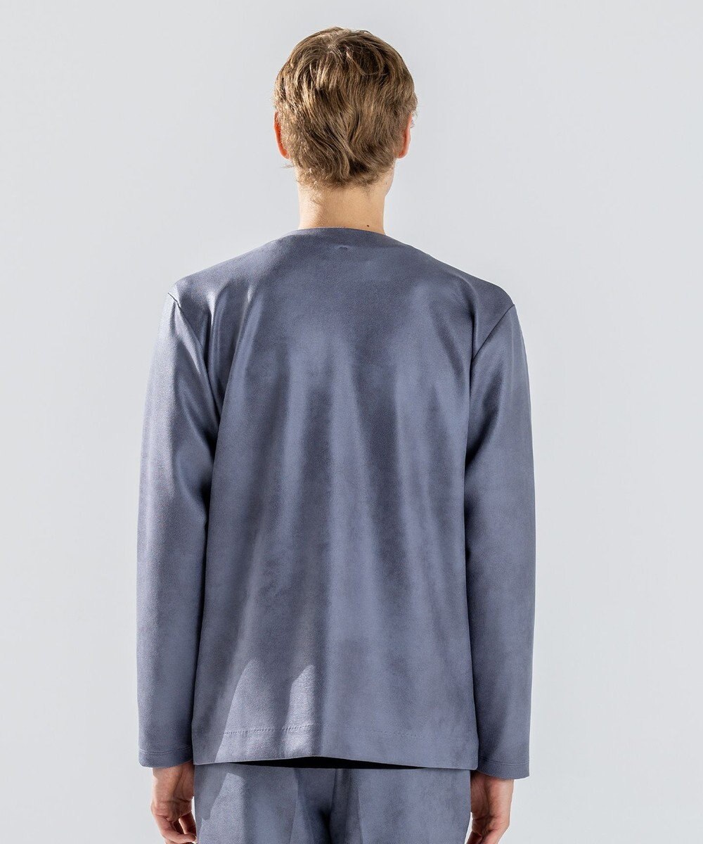 JOSEPH HOMME 新素材【ストレッチ/光沢感】レザーライクジャージー　カーディガン 