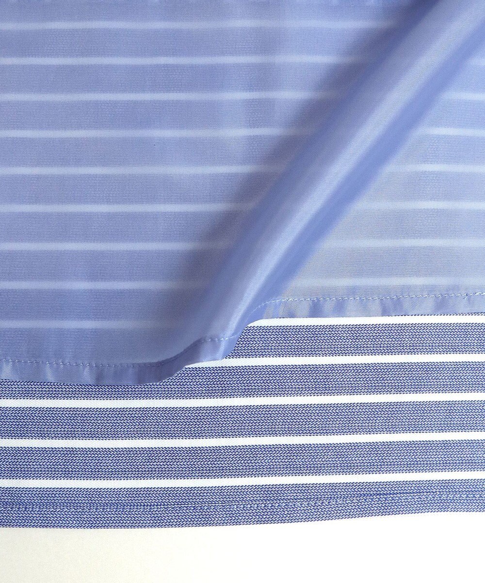 Tiaclasse L 【洗える】フレアスリーブシャツワンピース 