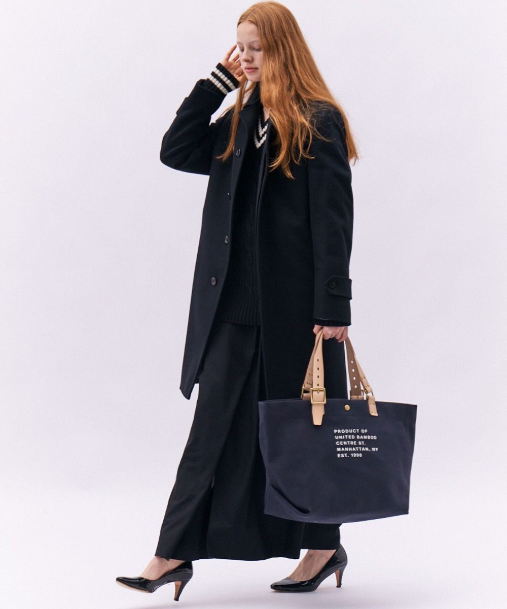 united bamboo 【NAVYS 10月号掲載】UB ベーシックバッグ(ミディアム) 