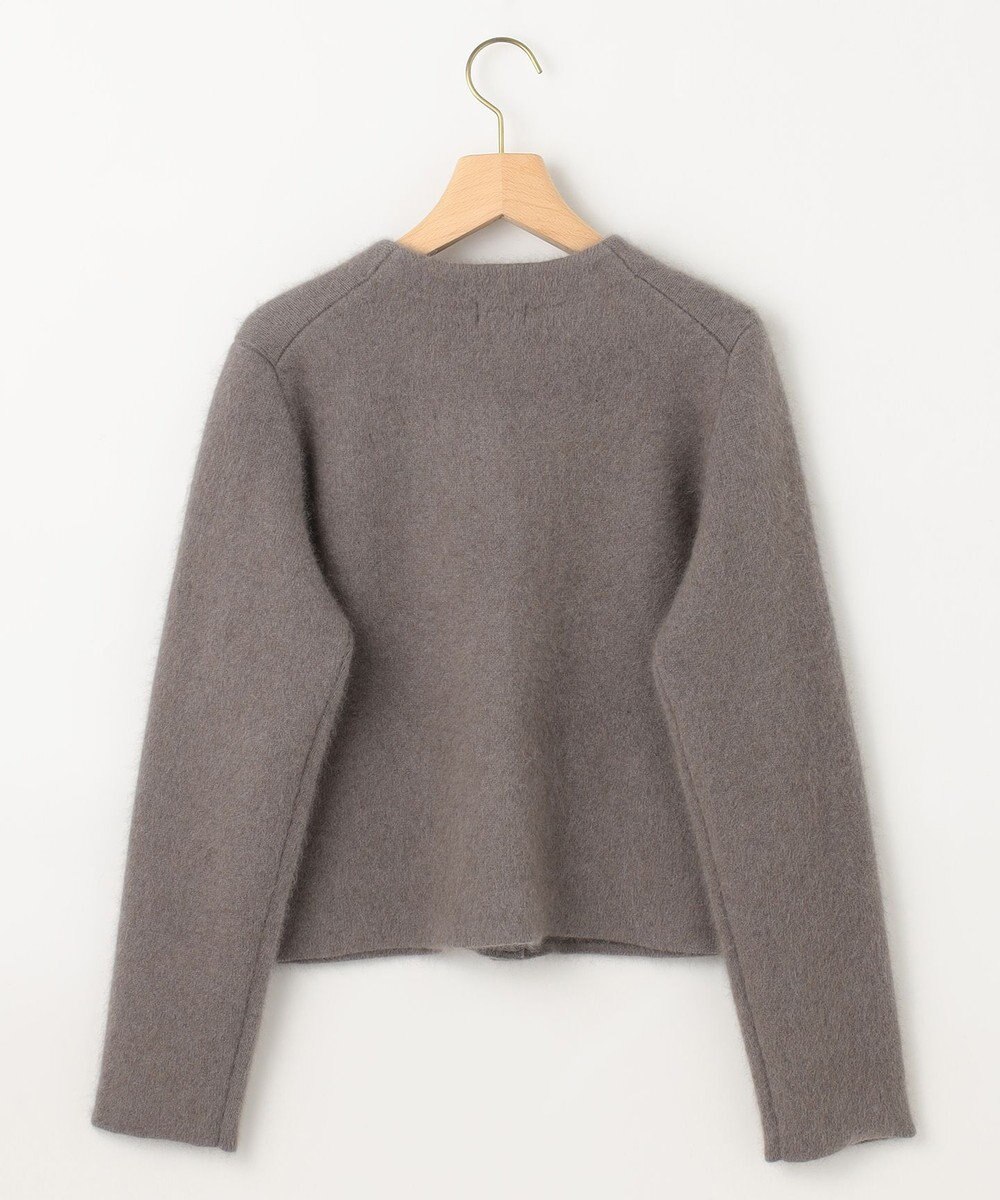 組曲 S 【手洗い可】フラッフィーファーニットジャケット 