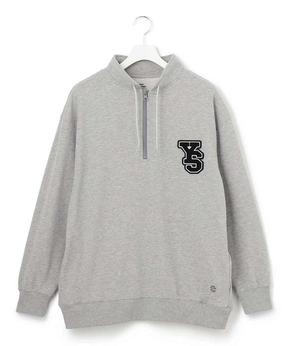 J.PRESS YORK STREET 【UNISEX】ハーフZIPスタンドネック トレーナー 