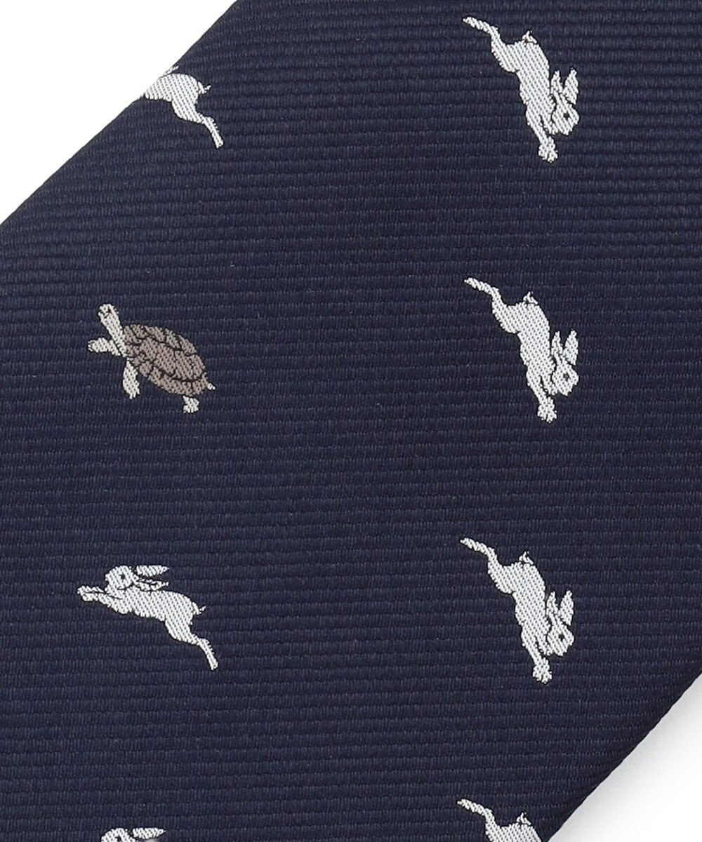 J.PRESS MEN 【JOKE TIE COLLECTION】兎と亀 ネクタイ 