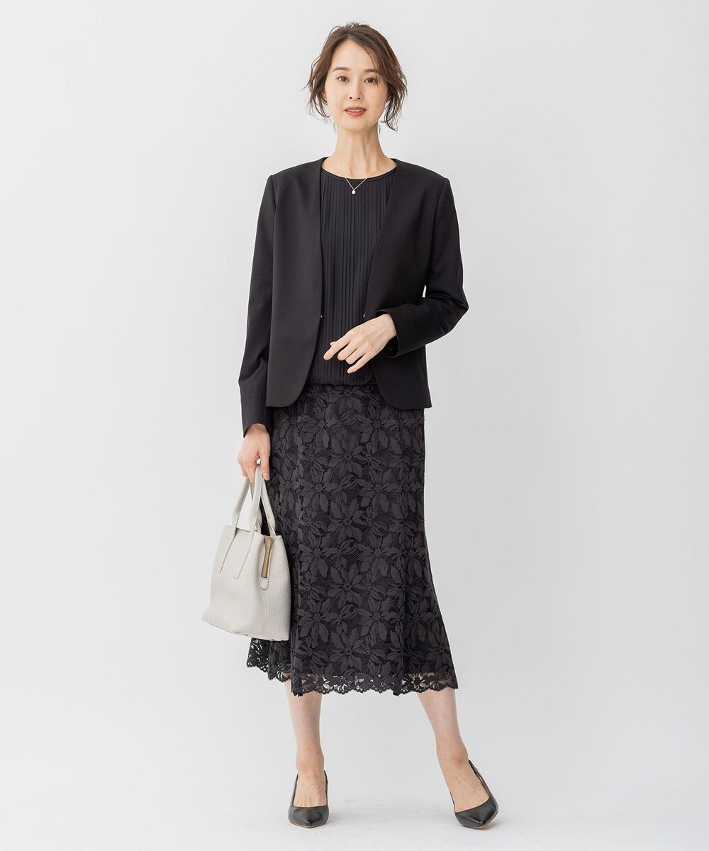 自由区 【洗える/ベーシックカラー】ロイヤルシフォン プルオーバー カットソー 