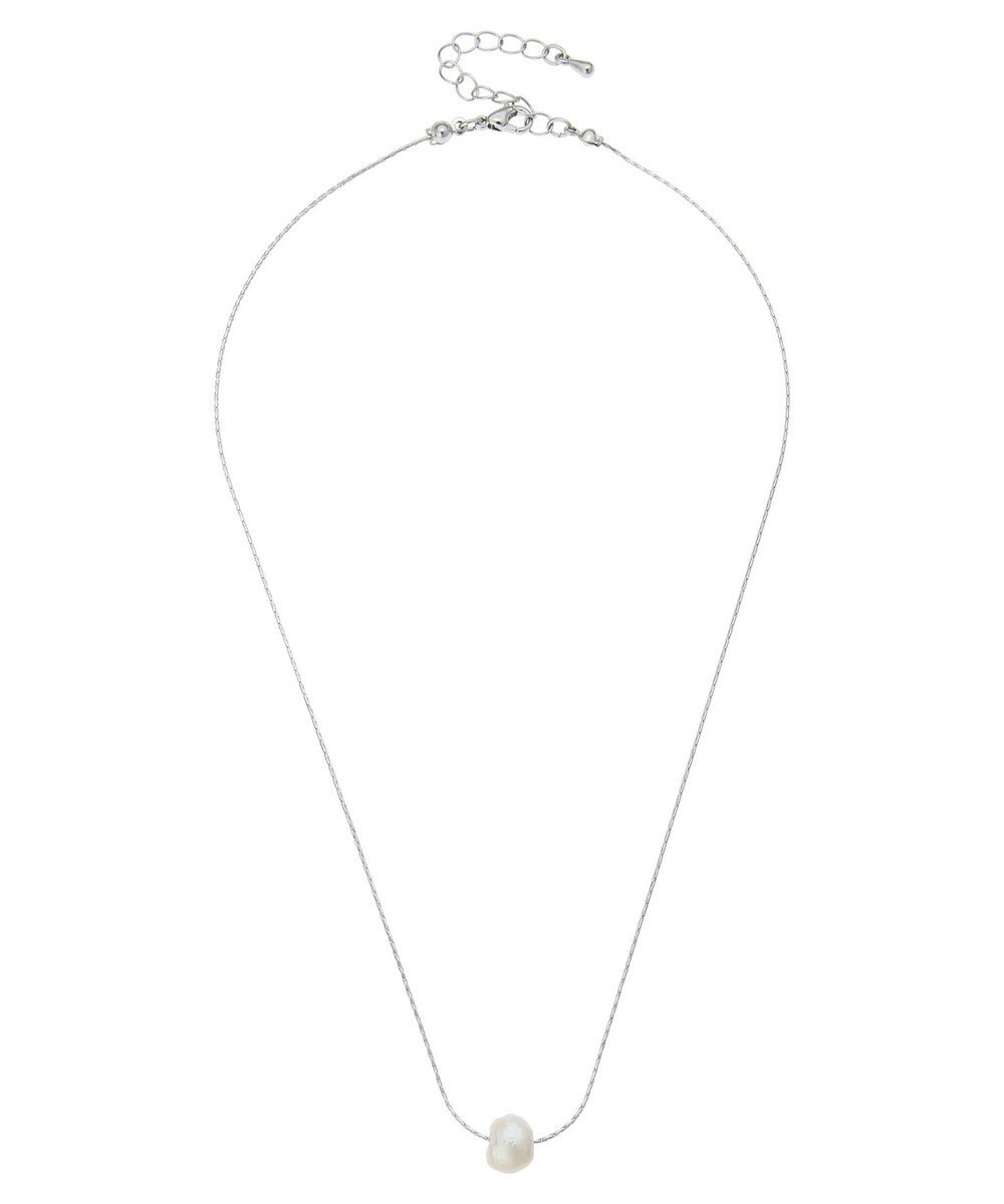 AMERICAN HOLIC テクスチャーメタル・淡水パールＳＥＴネックレス 