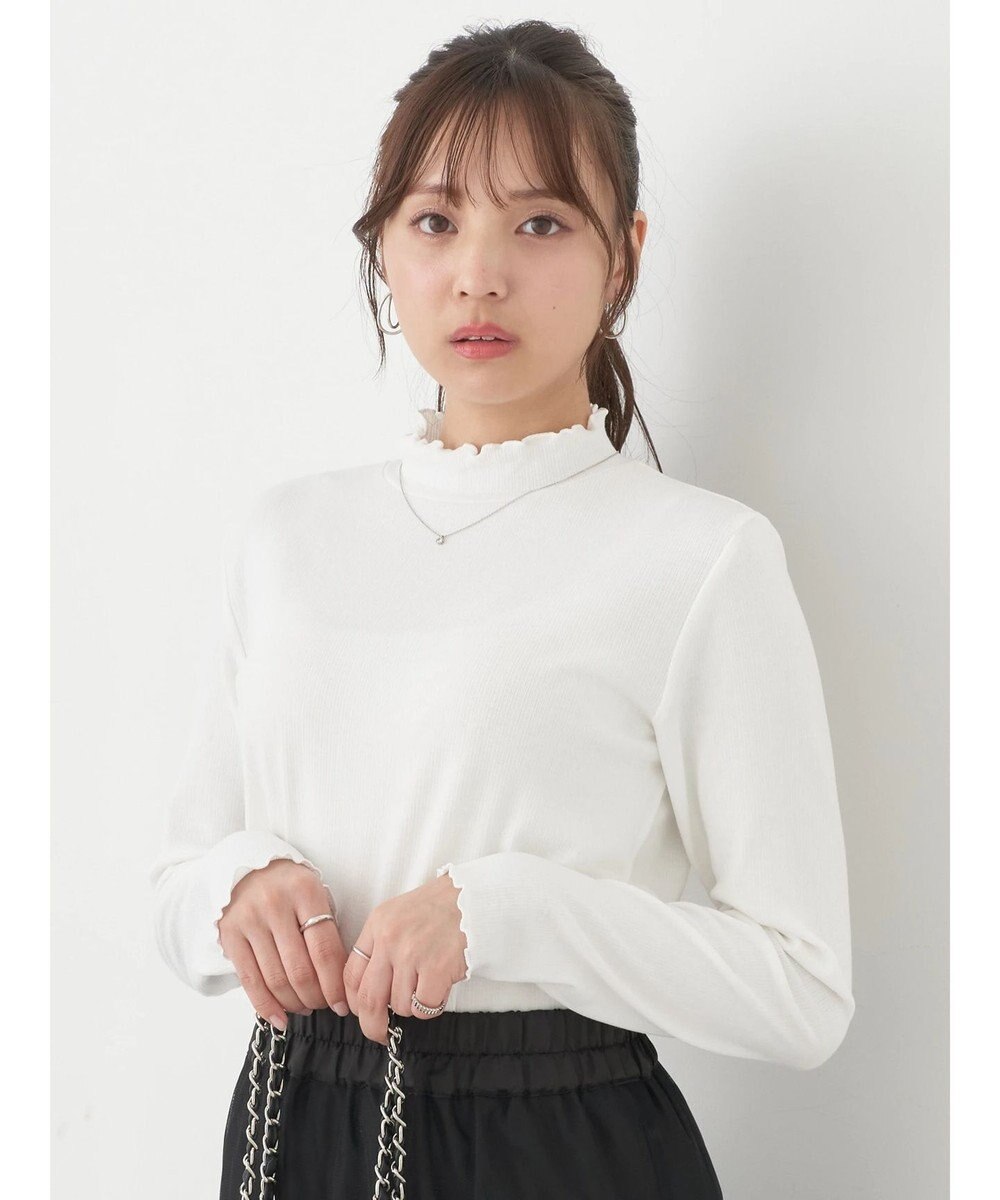 earth music&ecology テレコリブメローハイネックインナー 