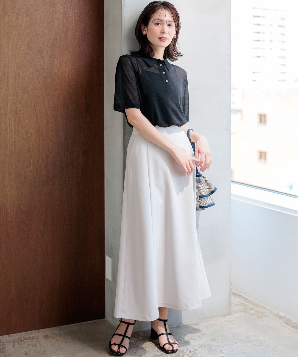 組曲 シュットクロスフレア スカート 