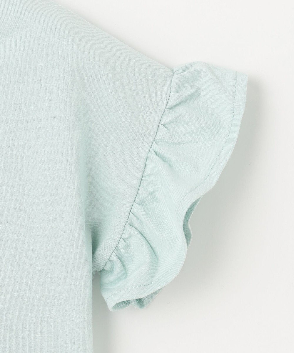 ANY KIDS 袖フリル エモプリント Ｔシャツ 