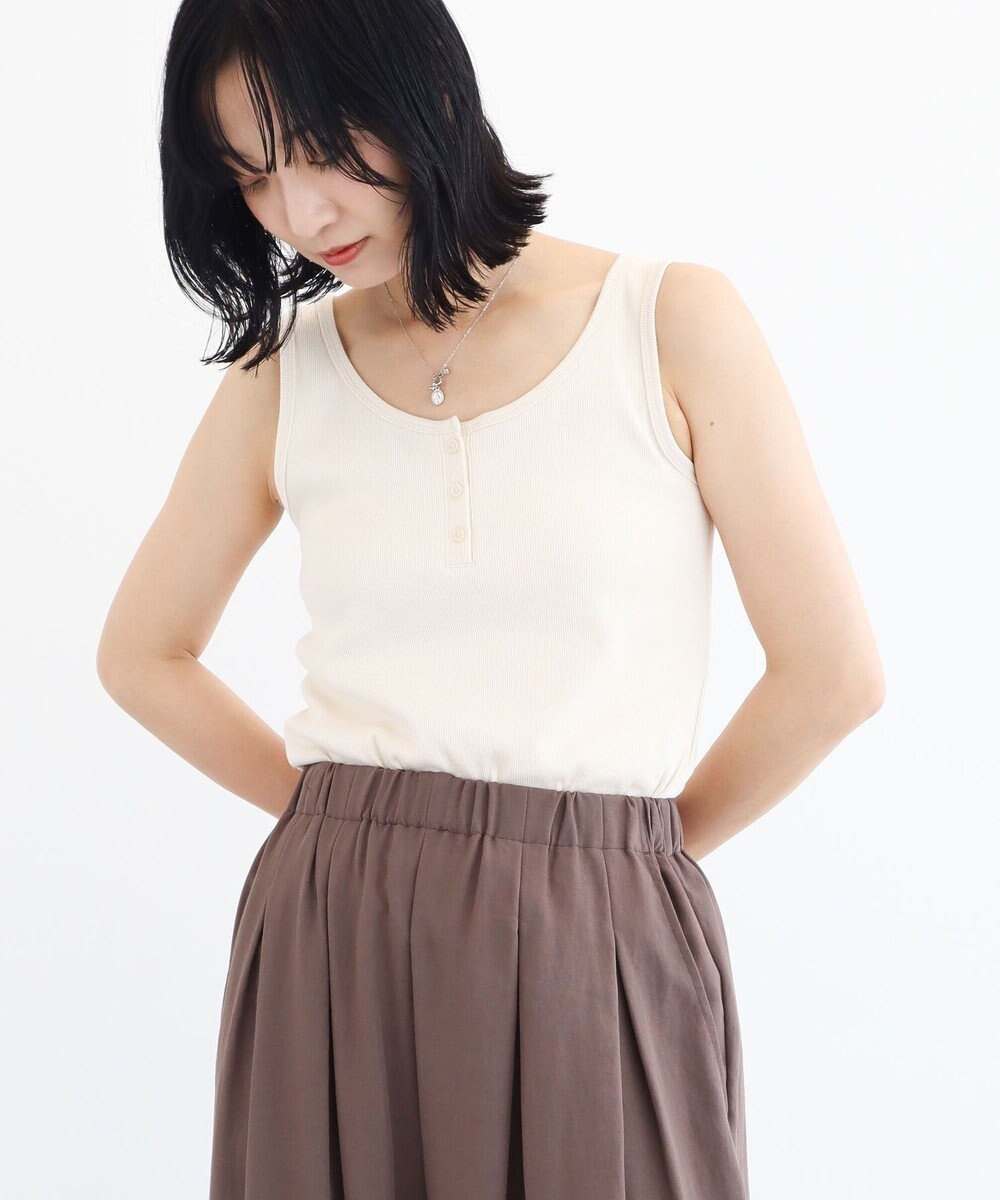 Green Parks ヘンリーネックタンクトップ 