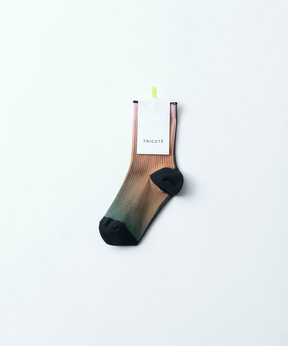 TRICOTE GRADATION LINK SOCKS／グラデーションリンクソックス 