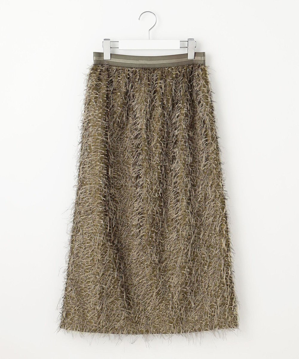 自由区 L 【カタログ掲載】フェザージャカード スカート 