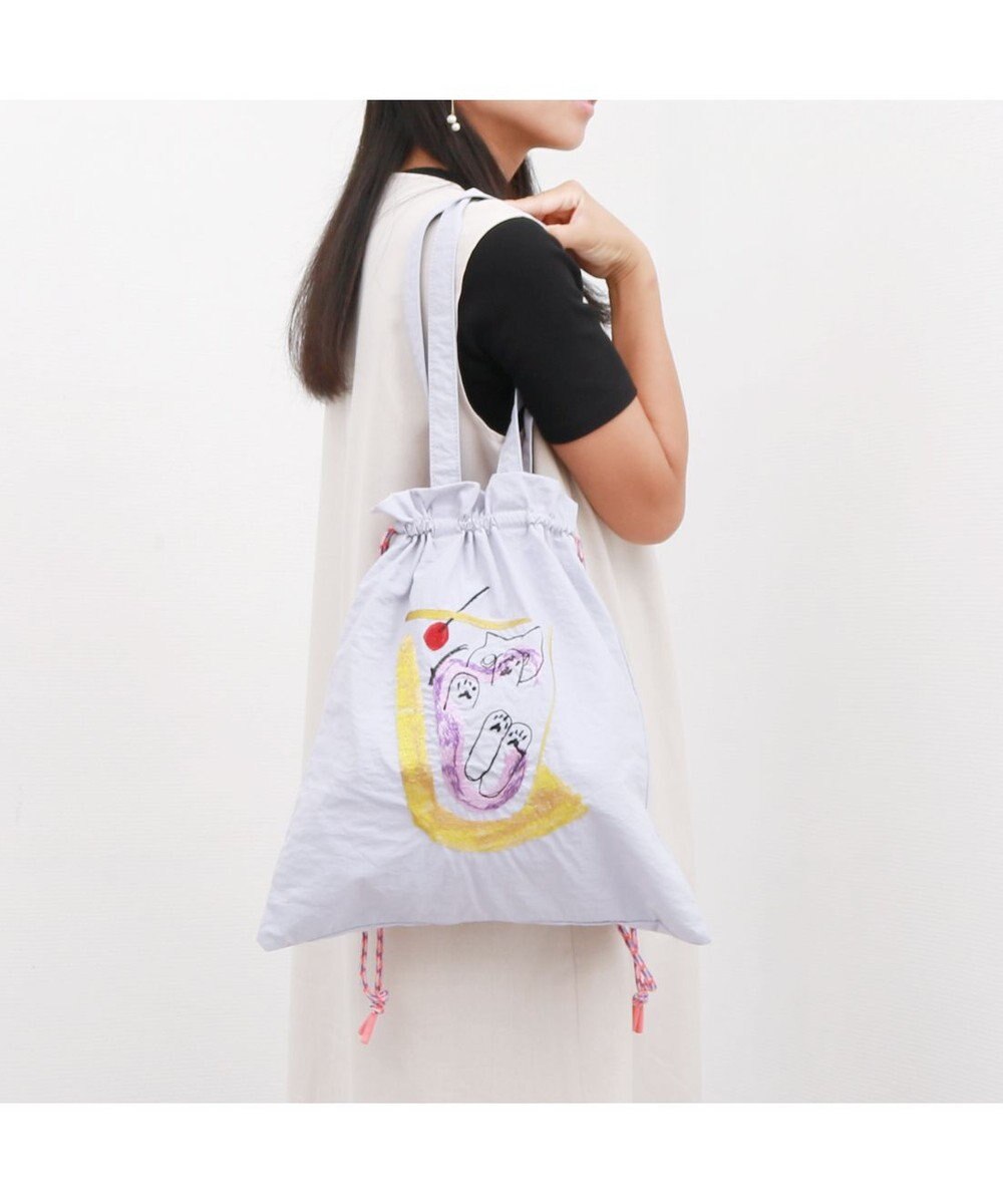 UNBILLION カシュカシュ cachecache / naabコラボ刺繍キャットトート 