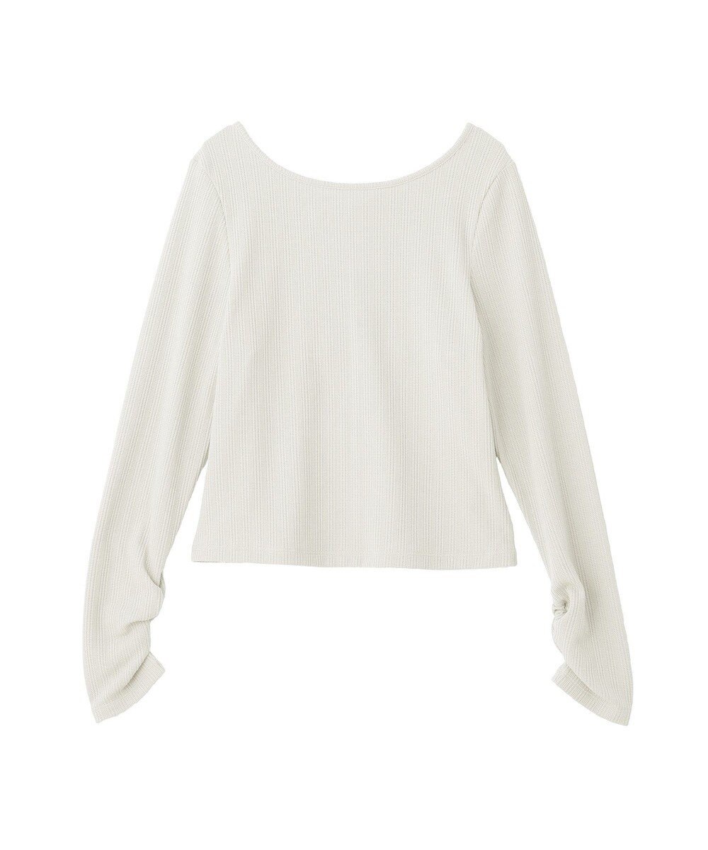 earth music&ecology 【前後2WAY】ツイストカットアウトプルオーバー 