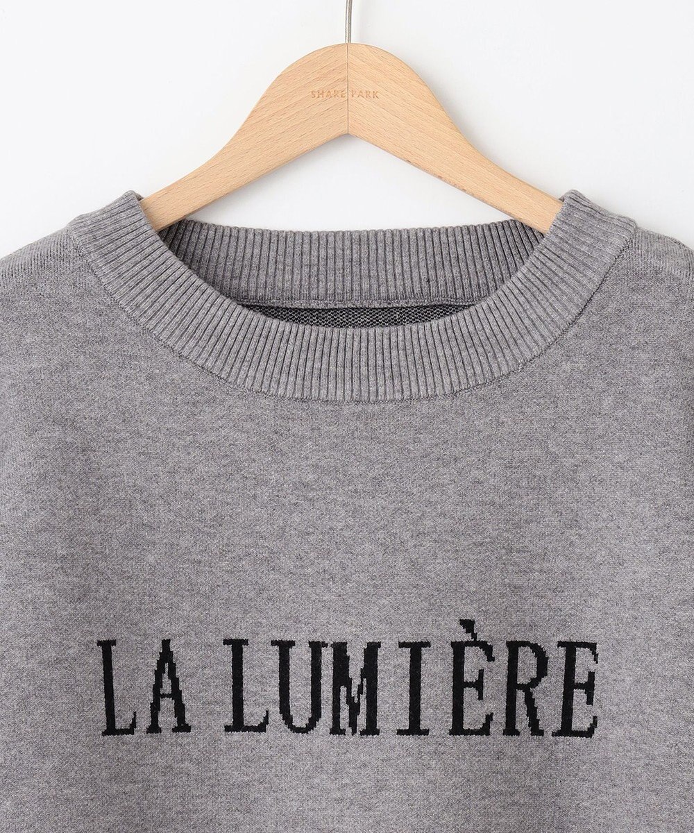 SHARE PARK LADIES フロントロゴショートプルオーバー 