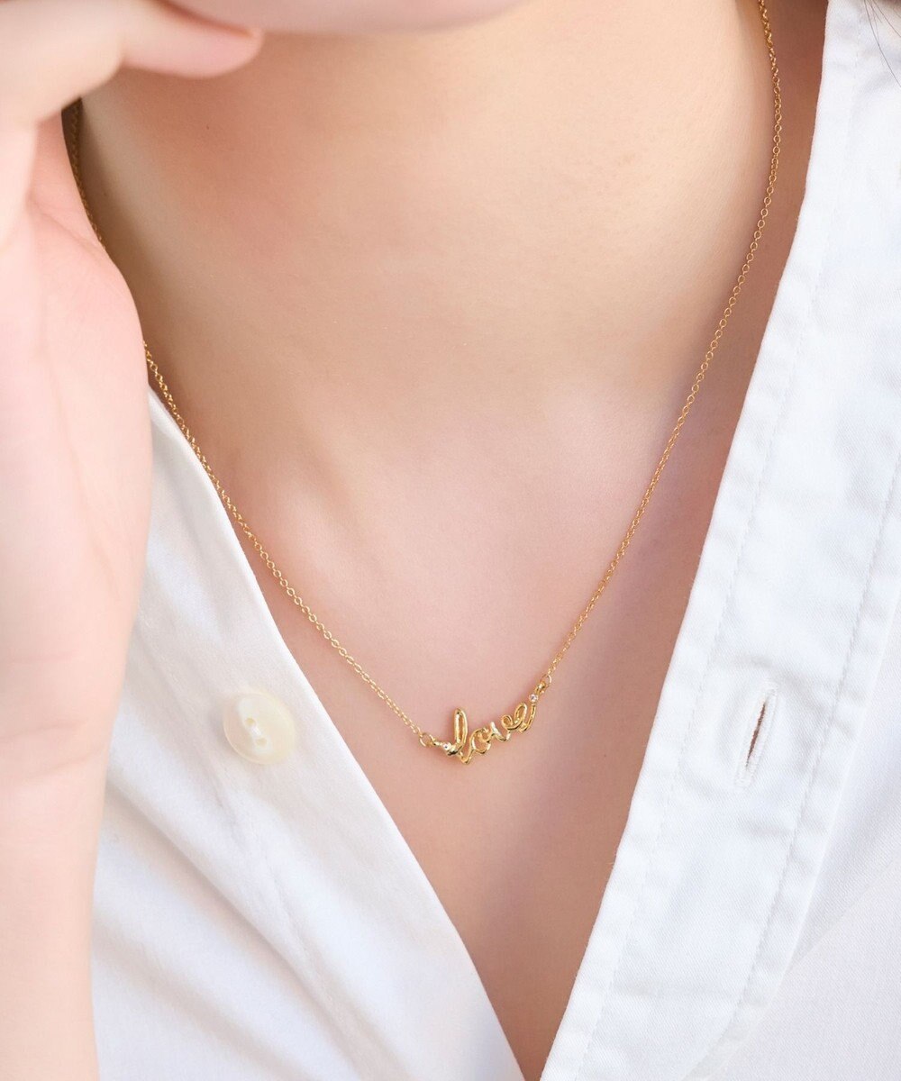 Phoebe ラッキーレターネックレス(ラブ) 