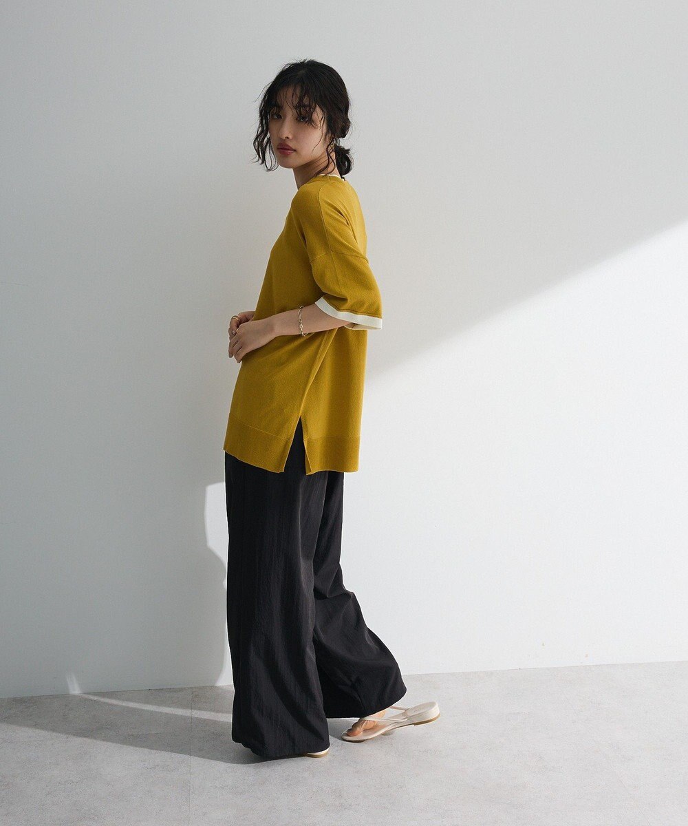 Green Parks 冷やっとすずやかレイヤーニットプルオーバ 