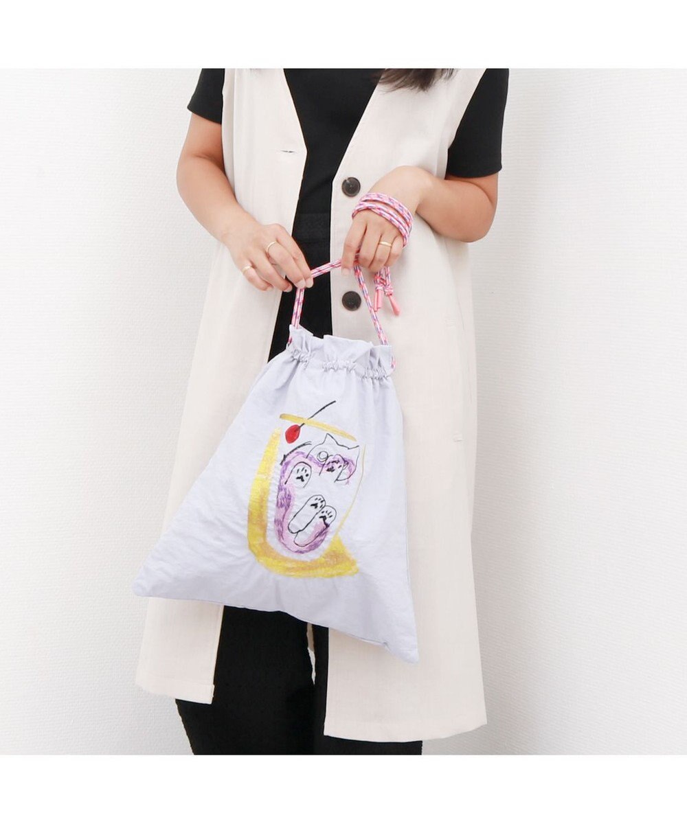 UNBILLION カシュカシュ cachecache / naabコラボ刺繍キャットトート 