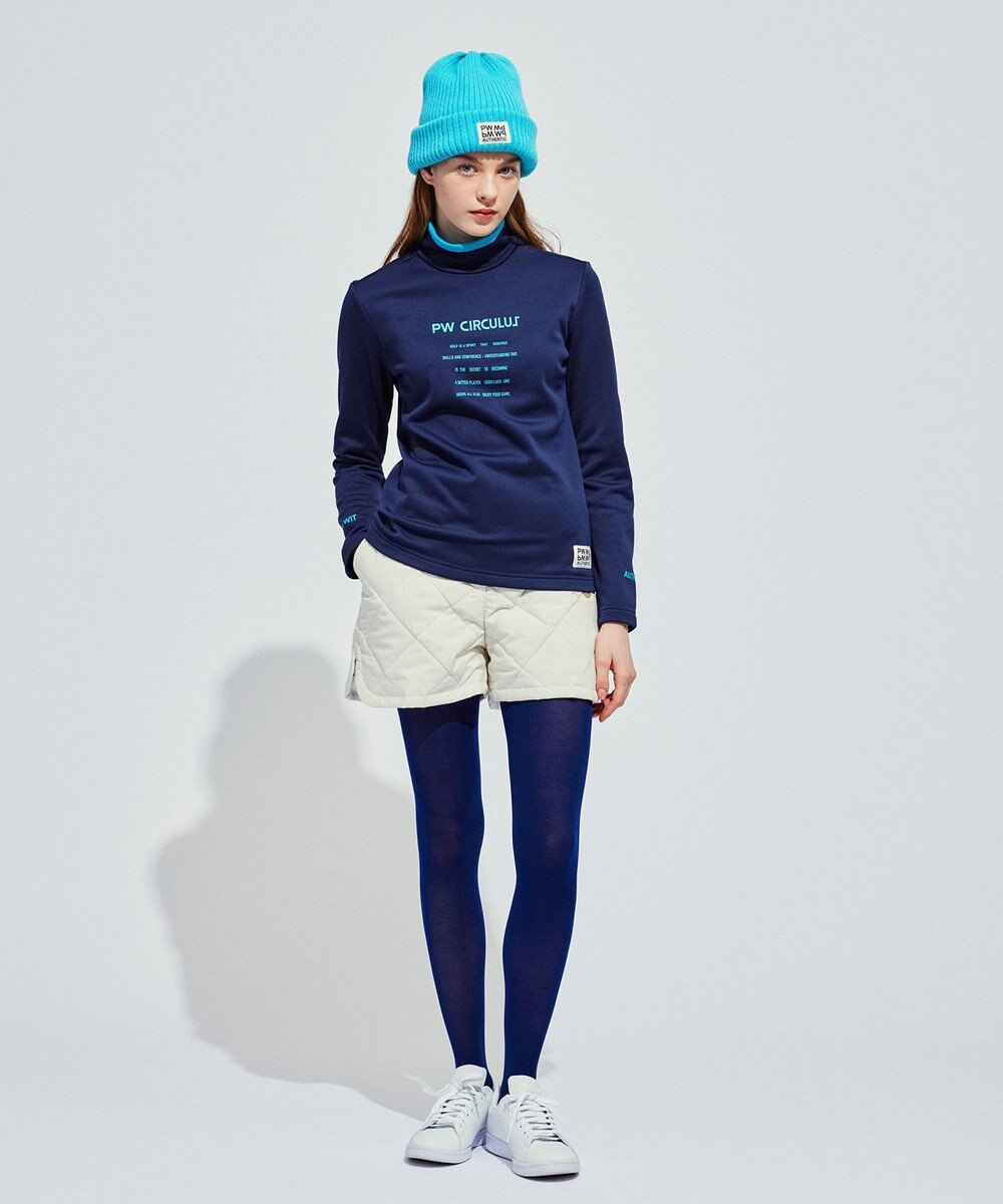PW CIRCULUS 【あったか裏地/防寒】【WOMEN】モックネックカットソー 