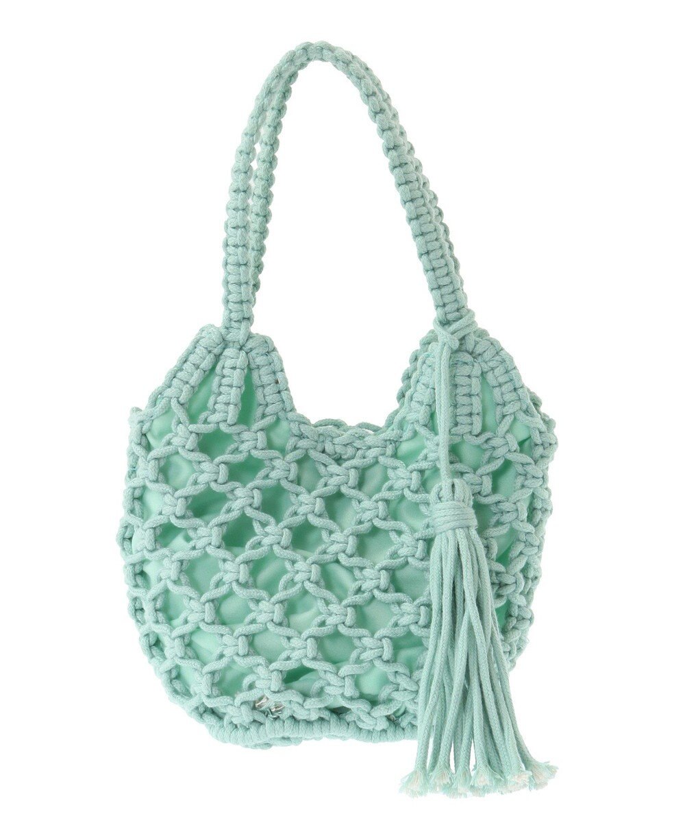 CRAFT STANDARD BOUTIQUE 別注/maison vert マクラメ手編みショルダーバッグ 