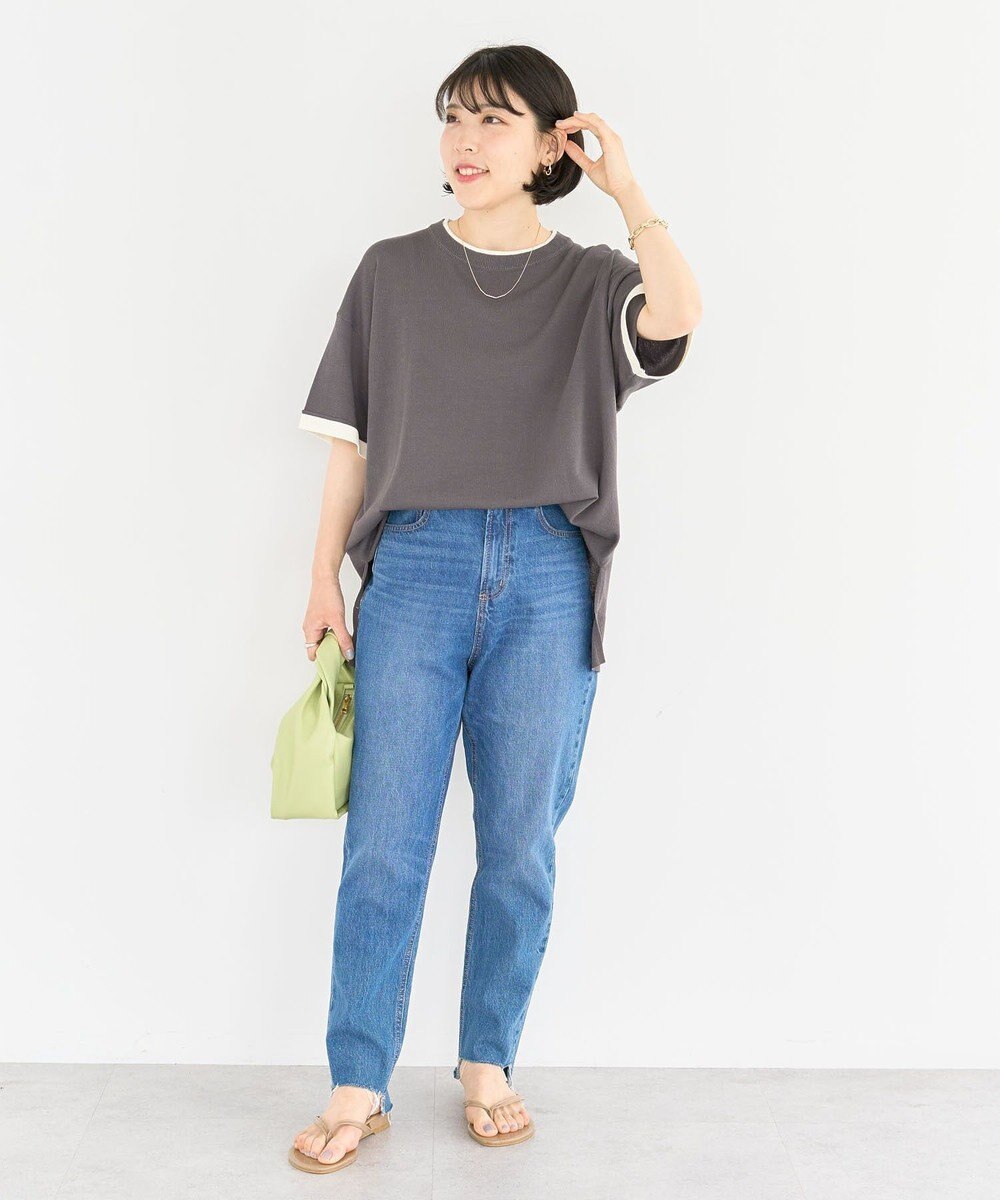 Green Parks 冷やっとすずやかレイヤーニットプルオーバ 