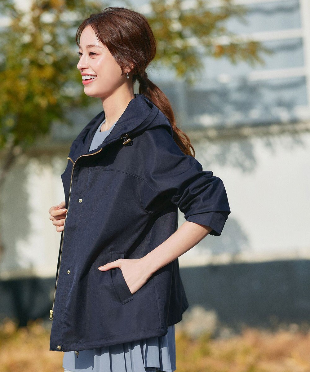 Tiaclasse 【テフロン加工・撥水・花粉ガード】マウンテンパーカー 