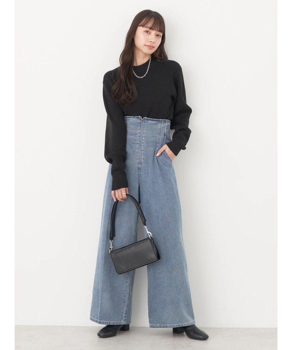 earth music&ecology アンチピリングハイネックプルオーバー 