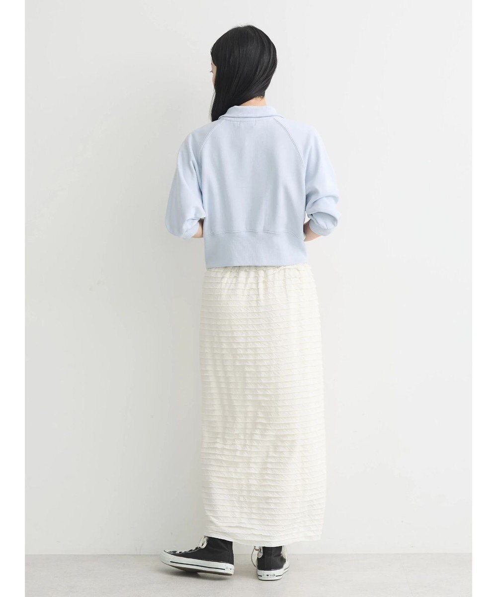 earth music&ecology ハーフジップショートプルオーバー 