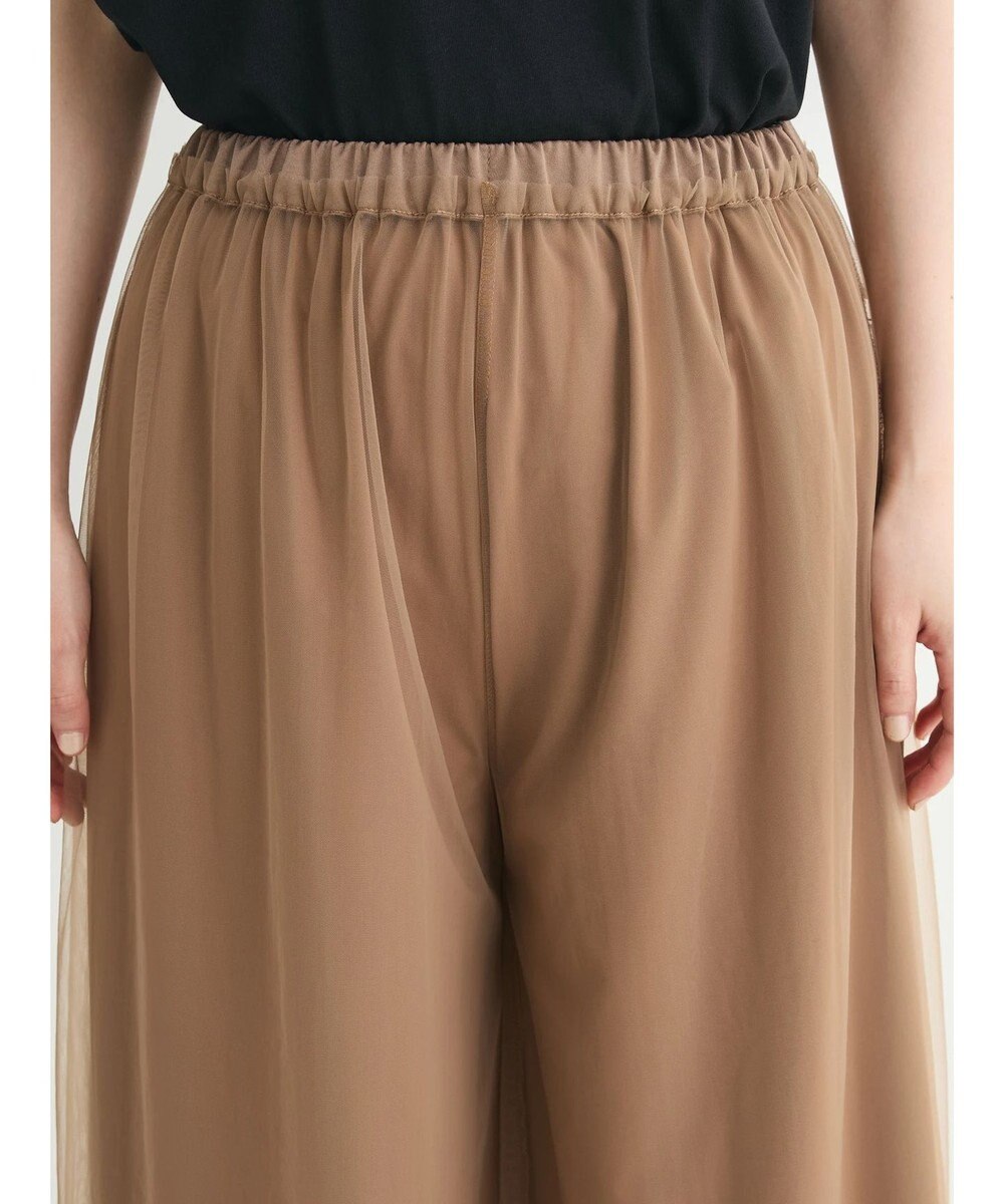 Green Parks ・ＥＬＥＮＣＡＲＥ　ＤＵＥ　チュールギャザーパンツ 