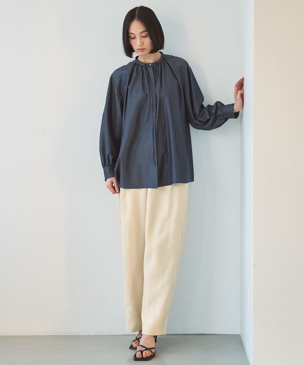 UNFILO カーブワイドパンツ 