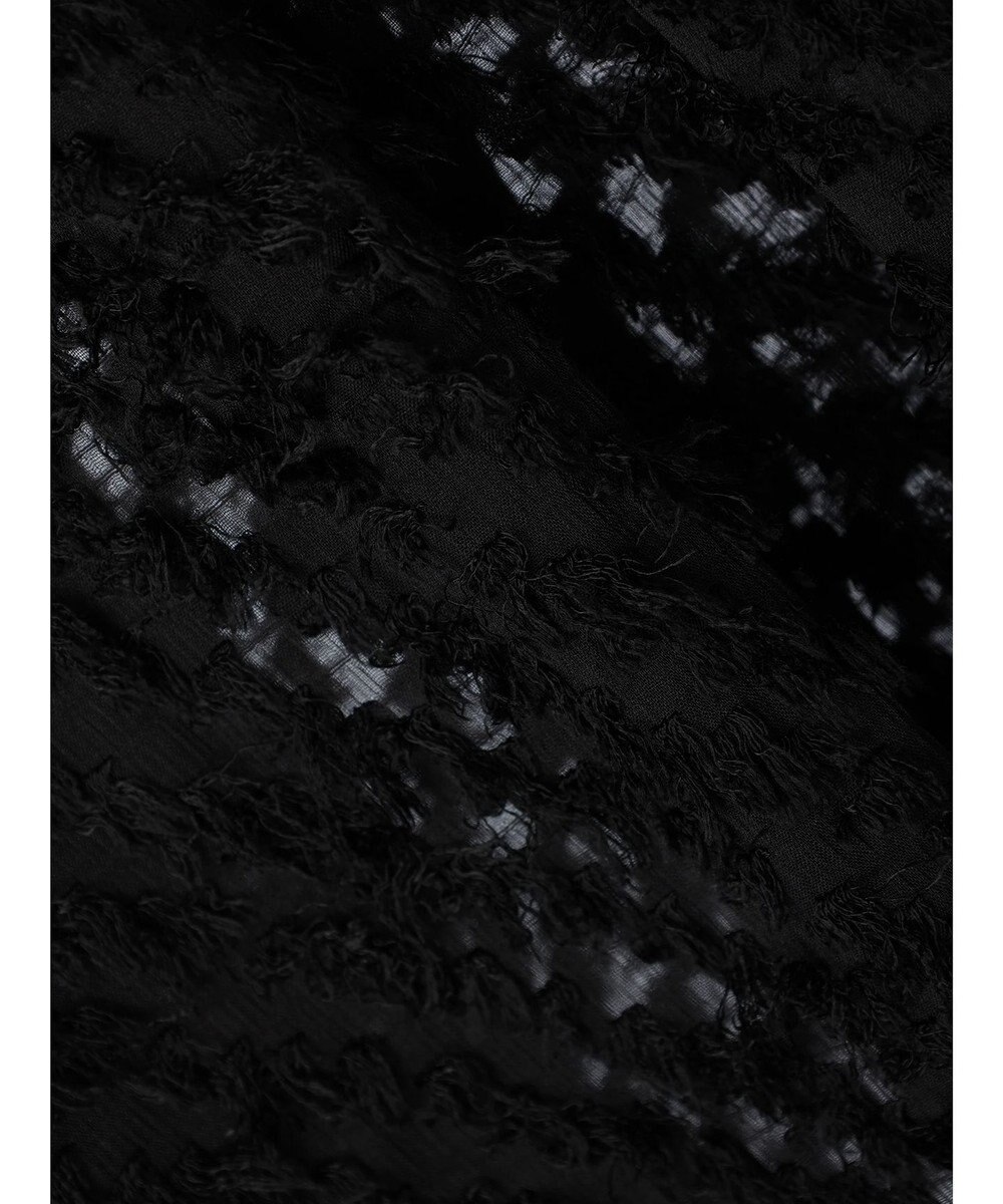 Green Parks AnriettMusee カットジャガードタックブラウス 