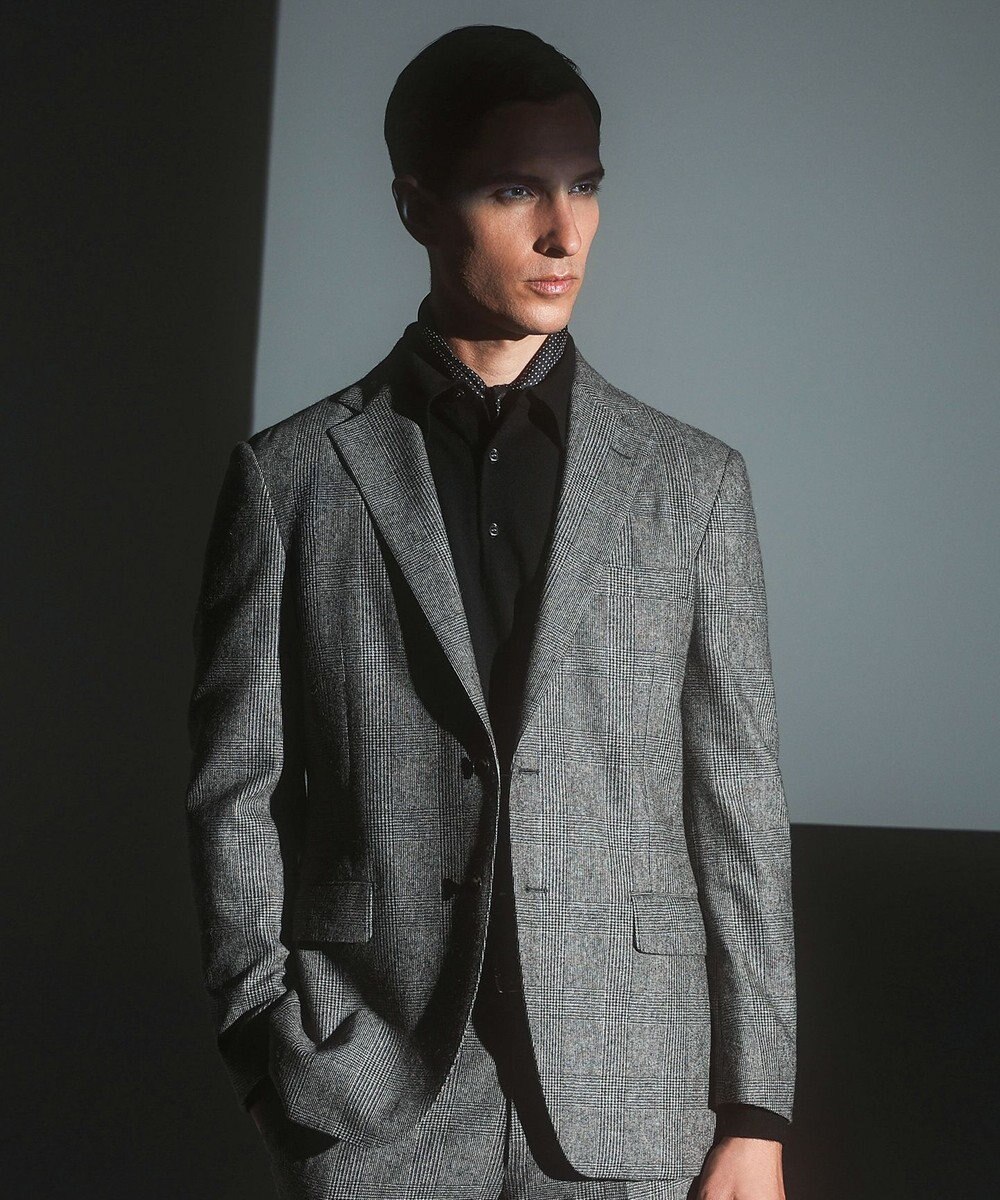 GOTAIRIKU オリジナル設計【洗える/チクチクしにくい/ピリングしにくい】イタリア糸 ハイゲージ  ニットポロ_WOOL100% 