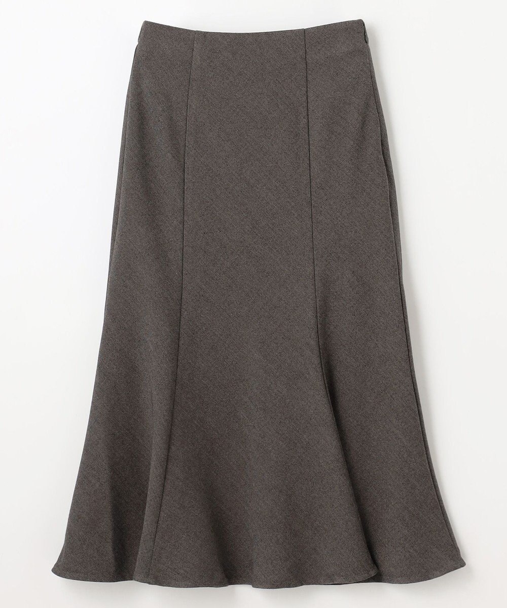 ANY 【ウエストゴム】ライトツイードマーメーイドスカート 