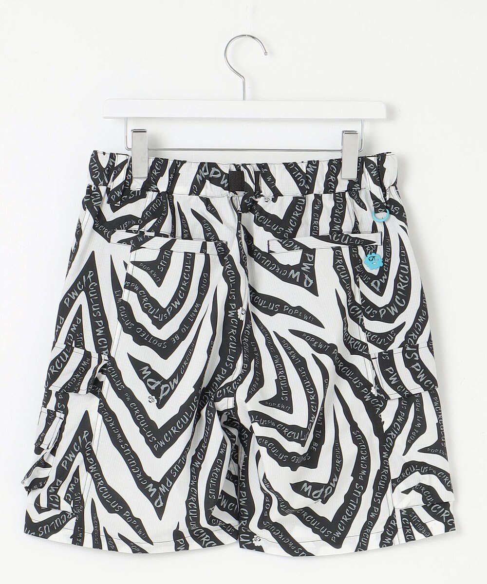 PW CIRCULUS 【高通気 / 軽撥水 / 軽量のDotAir 使用】【MEN】ゼブラ柄ベルテッドショーツ 