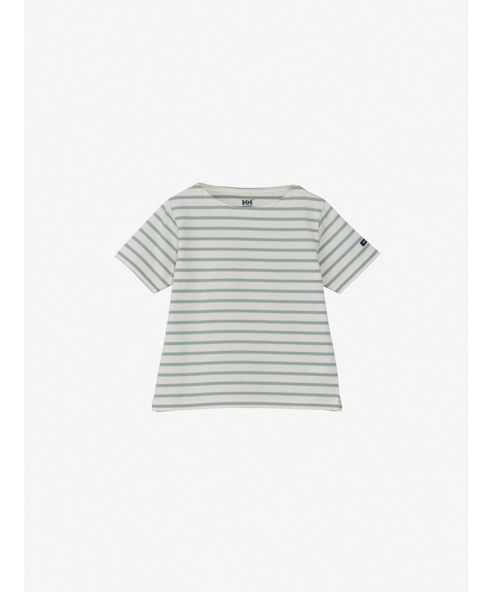 HELLY HANSEN 【キッズ・速乾・UVカット・抗菌防臭・記名ラベル付】ショートスリーブ HH マリンボーダーティー 