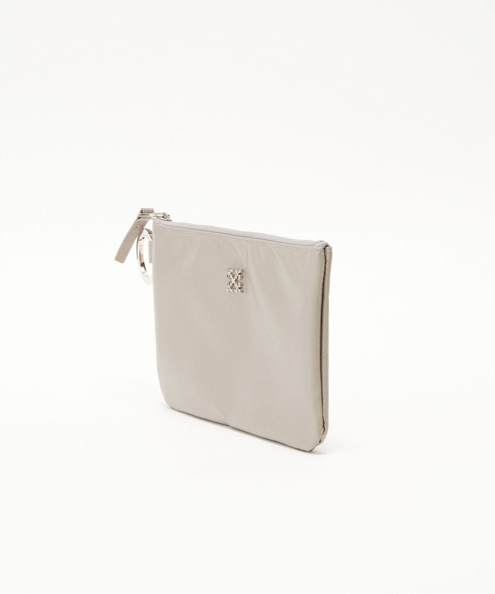 russet カラビナ付きスクエアフラットポーチ(Z-207) 