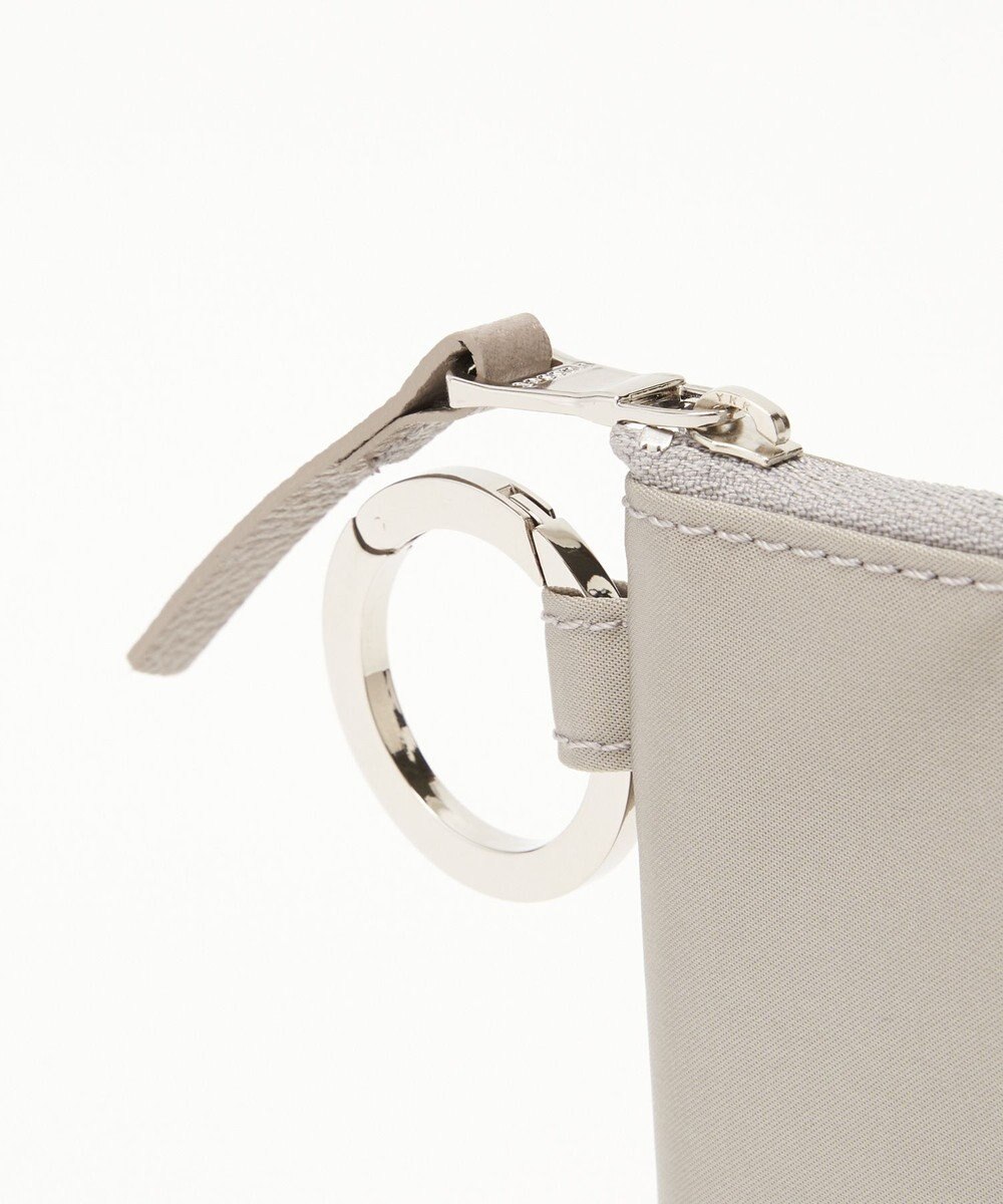 russet カラビナ付きスクエアフラットポーチ(Z-207) 